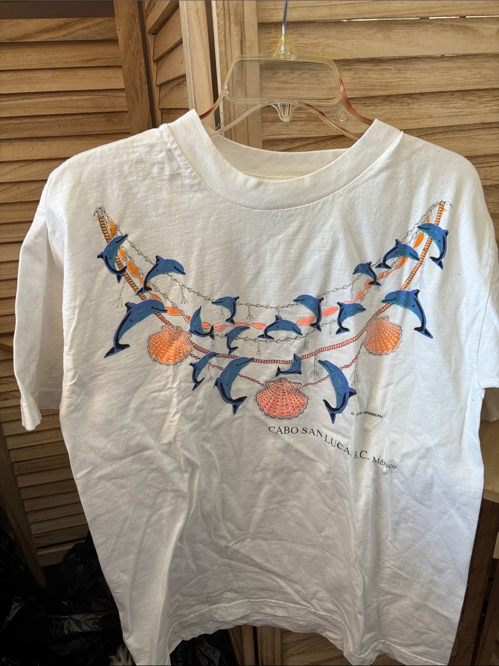 Cabo San Lucas White Graphic Tee Medium